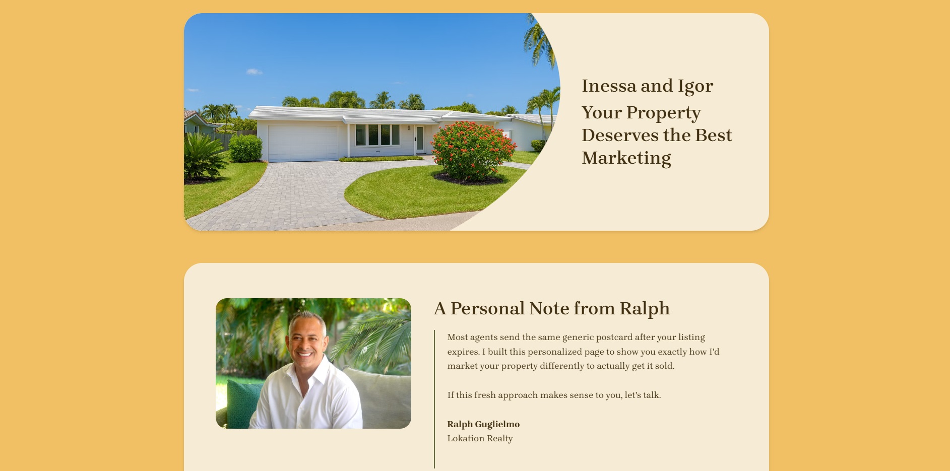 Showcase preview for Igor & Inessa